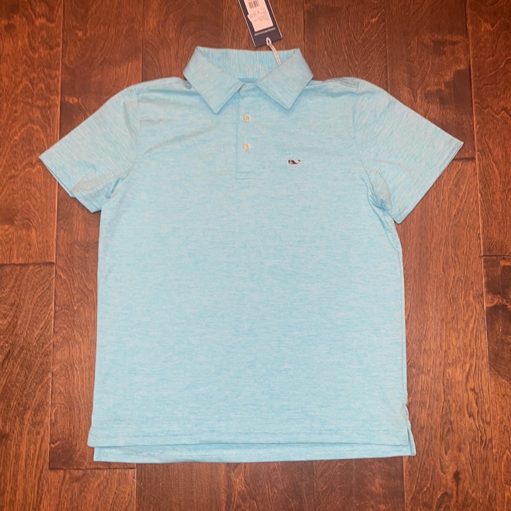 NWT Vineyard Vines Boys Performance Polo - M (12/14) price is firm